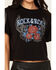Image #3 - Idyllwind Women's Robin Rock & Roll Embellished Short Sleeve Graphic Tee, Black, hi-res