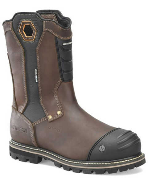 Double H Men's Matterhorn 10" Waterproof Boots - Composite Toe, Brown, hi-res