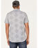 Image #4 - Pendleton Men's Shoreline Print Short Sleeve Western Shirt , Blue, hi-res