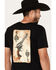 Cody James Men's Guns & Spades Graphic T-Shirt , Black, hi-res