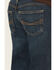 Image #4 - Ariat Boys' B4 Chief Legacy Pocket Relaxed Bootcut Stretch Denim Jeans, Blue, hi-res