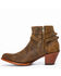 Image #3 - Shyanne Women's Collins Tan Booties - Medium Toe, , hi-res
