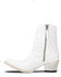 Image #2 - Lane Women's Smokeshow Western Booties - Snip Toe, White, hi-res
