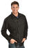Scully Floral Embroidery Black Retro Western Shirt - Big & Tall, Jet, hi-res