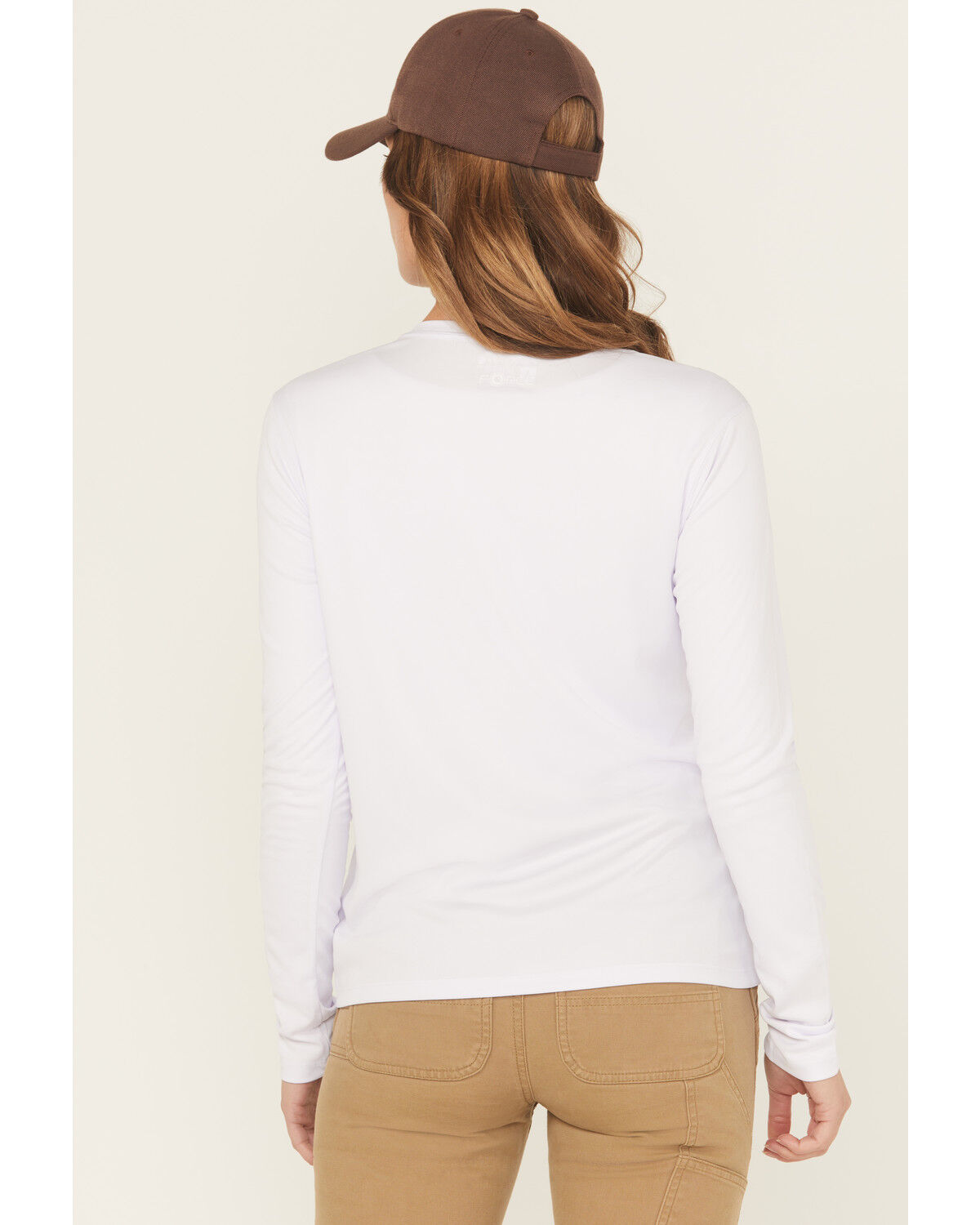Image #4 - Carhartt Women's Force Sun Defender™ Relaxed Fit Lightweight Long Sleeve Graphic Work Tee, Lavender, hi-res