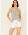 Image #3 - Ariat Women's Rita Boyfriend Shorts, White, hi-res