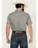 Image #4 - Cody James Men's Ziggy Geo Print Short Sleeve Snap Western Shirt, Ivory, hi-res