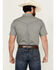 Image #4 - Cody James Men's Ziggy Geo Print Short Sleeve Snap Western Shirt , Ivory, hi-res