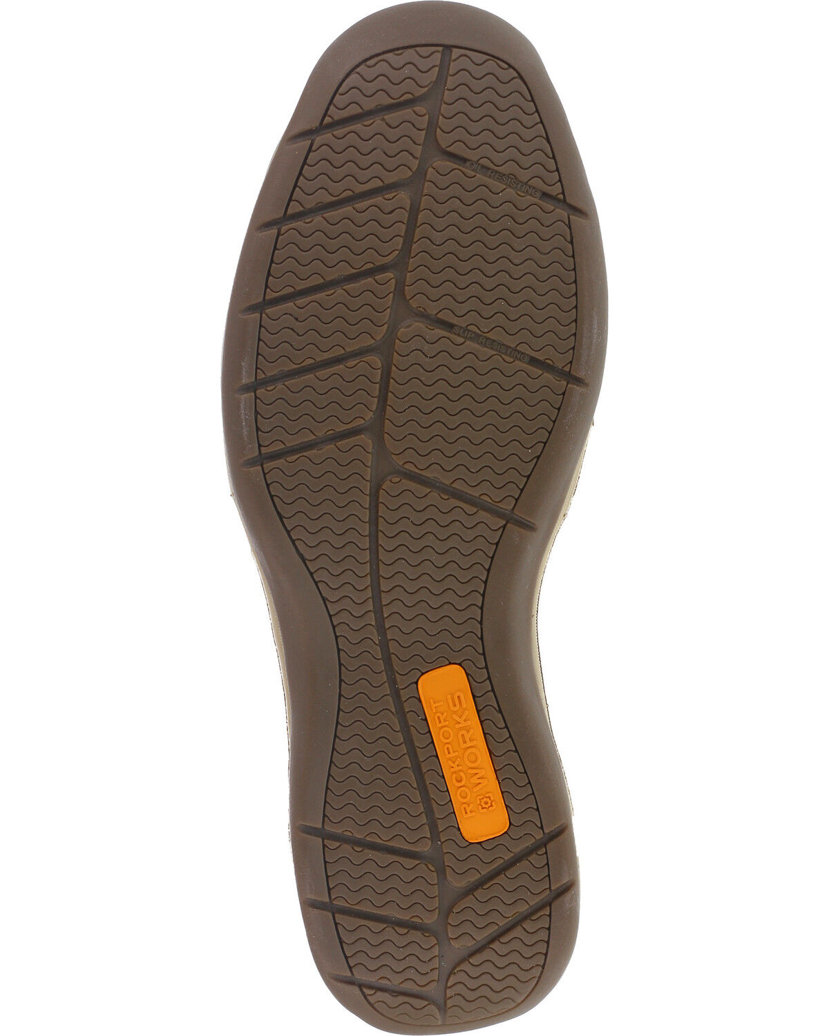 Image #5 - Reebok Women's Sailing Club Met Guard Construction Shoes - Steel Toe, Brown, hi-res