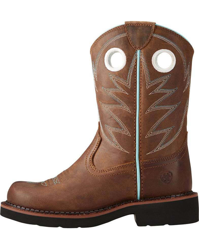 Ariat Fatbaby Girls' Probably Cowgirl Boots - Round Toe - Country Outfitter