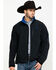 Image #1 - Cinch Men's Black Softshell Bonded Jacket , , hi-res