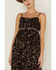 Image #3 - Cleo + Wolf Women's Dark Brown Floral Duster Dress, Dark Brown, hi-res