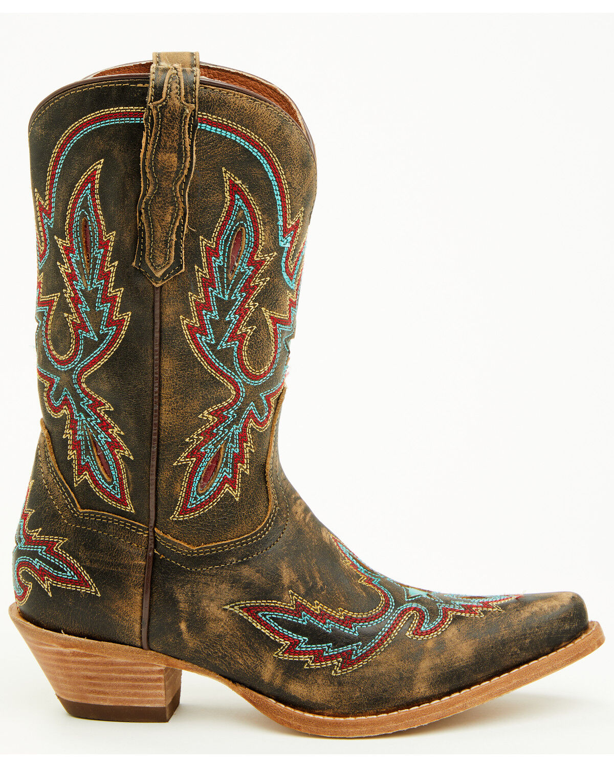 Image #2 - Dan Post Women's Starbright Western Boots - Snip Toe, Tan, hi-res