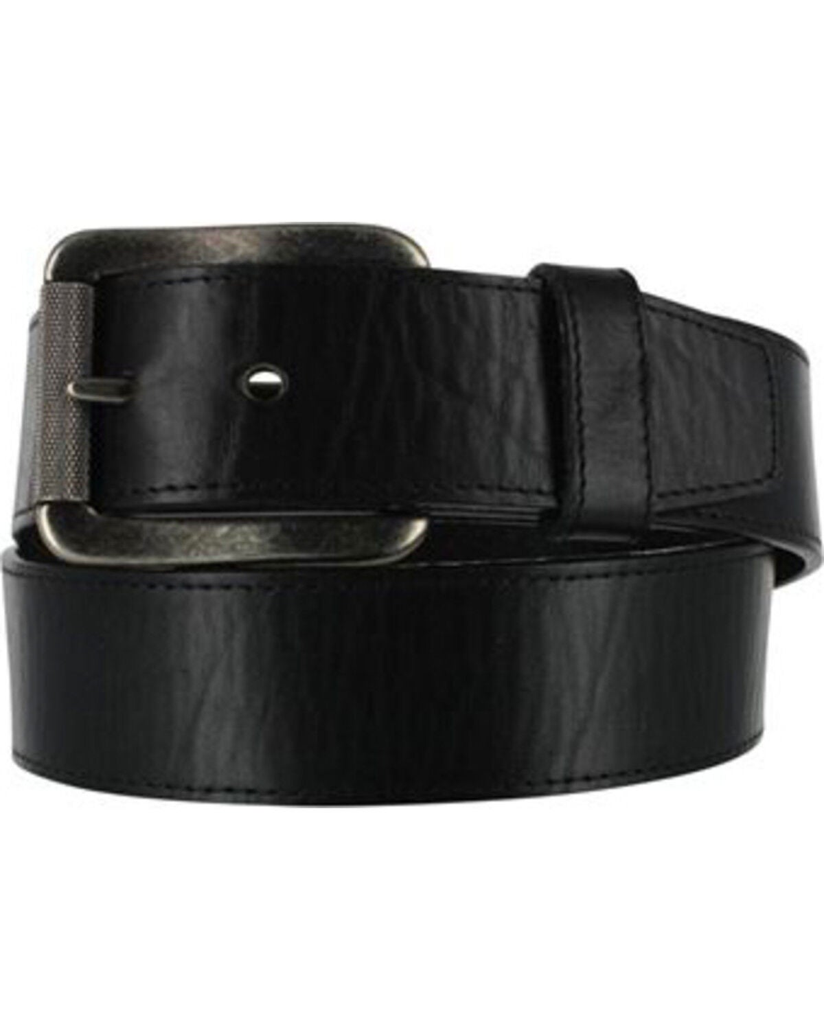 Justin Men's Bent Rail Bomber Western Belt, Black, hi-res
