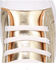 Image #6 - Dingo Women's Knarly Metallic High Top Sneaker, Gold, hi-res