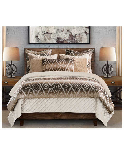 HiEnd Accents Full Chalet Southwestern Comforter Set, Multi, hi-res