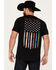 Image #4 - Howitzer Men's Never Fight Alone Short Sleeve Graphic T-Shirt, Black, hi-res