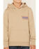 Image #3 - Wrangler Boys' Logo Hooded Sweatshirt, Cream, hi-res