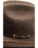 Image #2 - Serratelli Men's Storm River 8X Felt Cowboy Hat, Charcoal, hi-res
