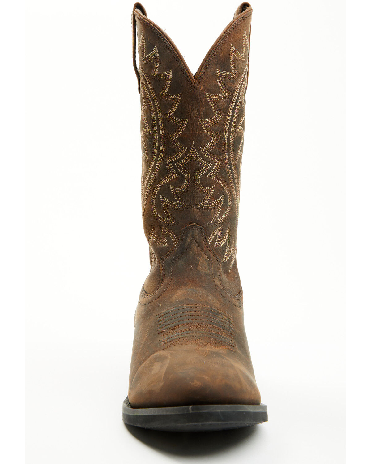 Image #4 - Durango Men's Shyloh Western Boots - Round Toe, Brown, hi-res