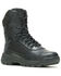 Image #1 - Bates Women's Tactical Sport 2 Tall Side Zip Lace-Up Work Boots - Round Toe, Black, hi-res