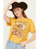 Image #1 - American Highway Women's Nothin But Country Short Sleeve Graphic Tee, Tan, hi-res