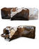 Image #2 - Ranch Junkie Women's Highlands Cowhide Cosmetic Bag, Chocolate, hi-res