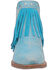 Image #4 - Dingo Women's Fine N' Dandy Leather Booties - Snip Toe, Blue, hi-res