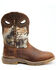Image #2 - Double H Men's Kryptek Waterproof Western Boots - Broad Square Toe, Brown, hi-res