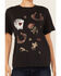 Image #3 - Idyllwind Women's Western Icon Printed Short Sleeve Graphic Tee, Black, hi-res