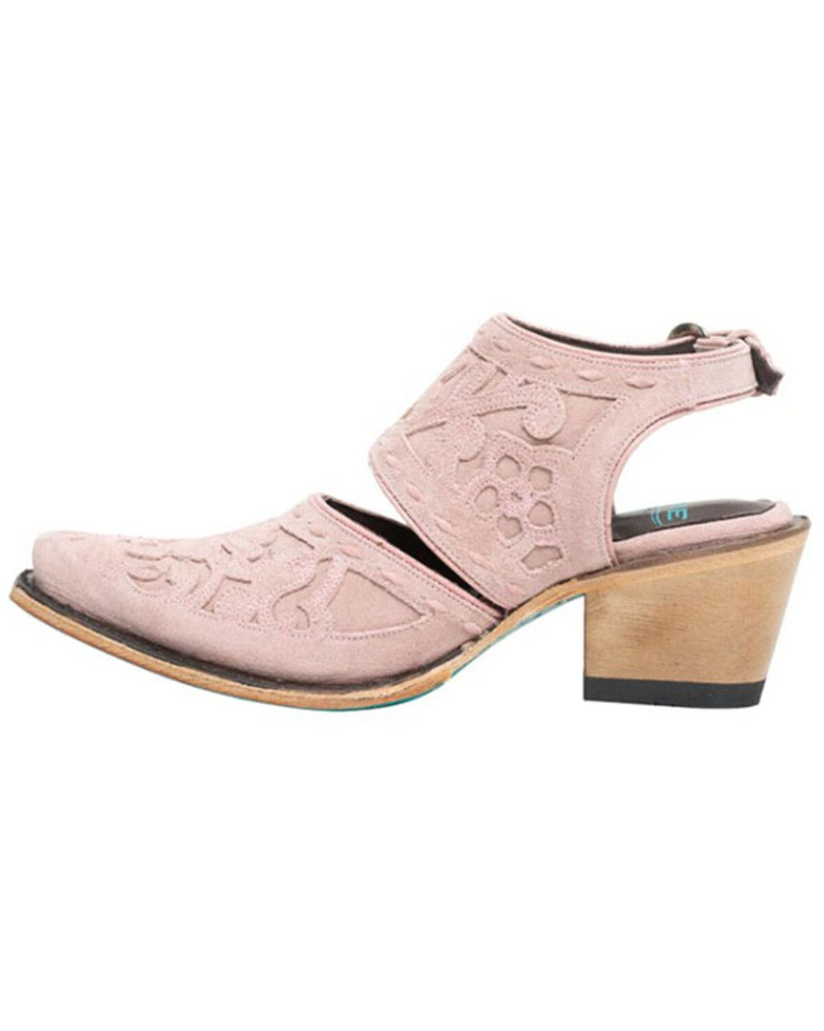 Image #2 - Lane Women's Robin Boots - Snip Toe, Blush, hi-res