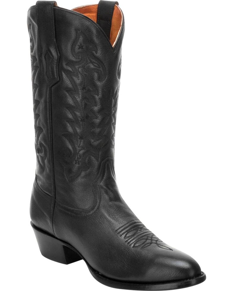 Corral Men S Black Comfort System Cowboy Boots Medium Toe