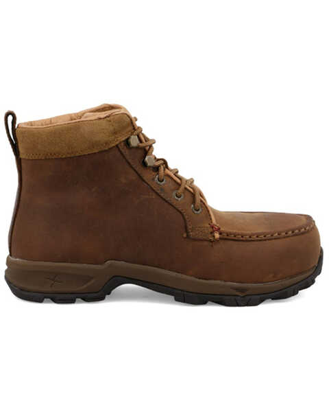 Image #2 - Twisted X Women's Waterproof 6" Work Boots - Alloy Safety Toe, Tan, hi-res