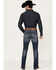 Image #3 - Cody James Men's Starlight Dark Wash Slim Straight Stretch Denim Jeans, Dark Wash, hi-res