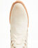 Image #6 - Shyanne Women's Lily Floral Embroidered Western Fashion Booties - Round Toe, Off White, hi-res