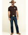 Image #6 - Wrangler Retro Men's Boot Barn Exclusive Phillips Dark Relaxed Bootcut Jeans , , hi-res