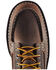 Image #4 - Danner Women's 6" Bull Run Full-Grain Wedge Work Boot - Moc Toe, Brown, hi-res