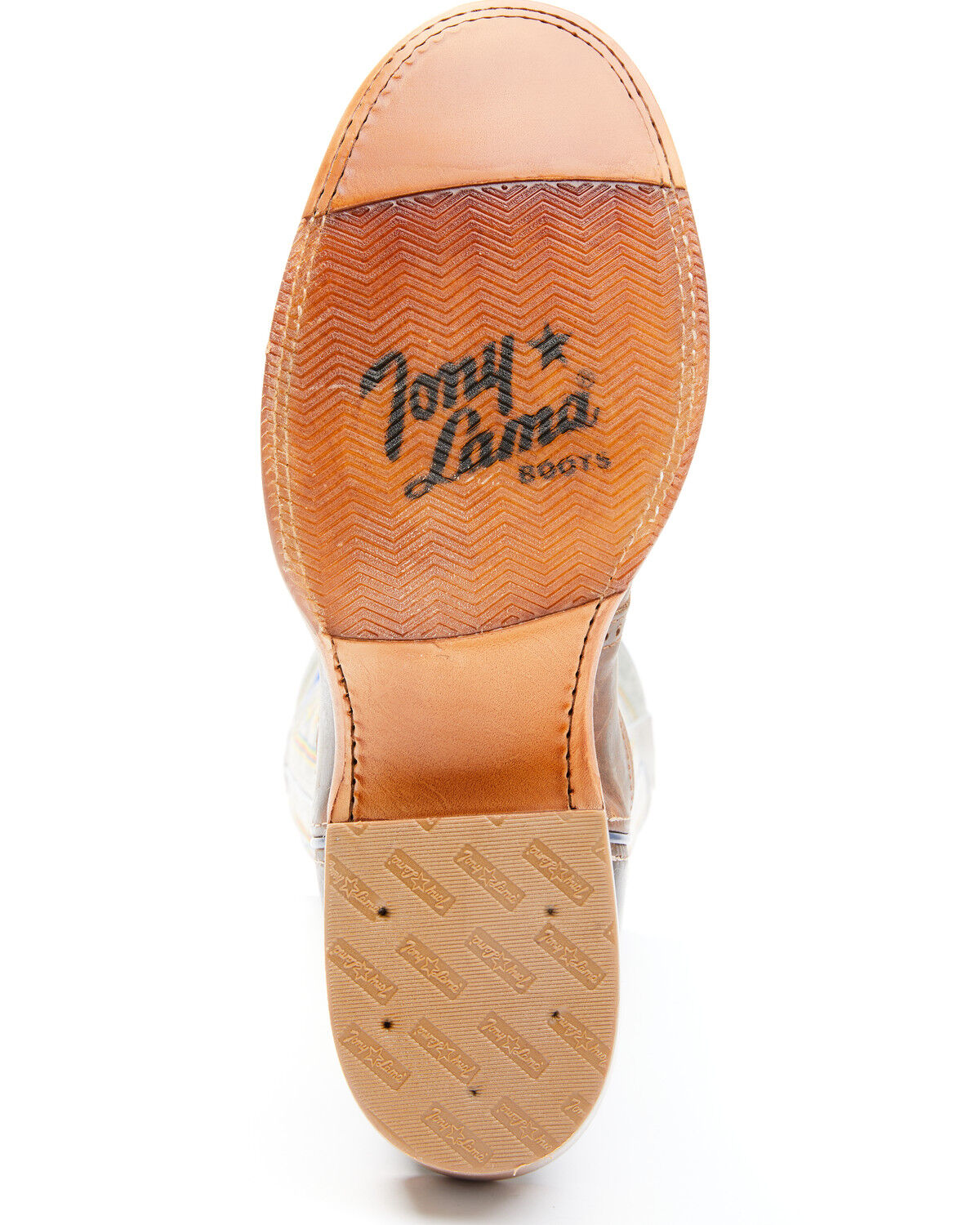 Image #7 - Tony Lama Men's Henley Grey Top Western Boots - Round Toe, Grey, hi-res