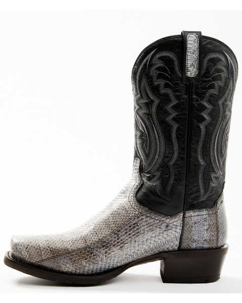 Dan Post Men's Exotic Water Snake Western Boot - Composite Toe, Grey, hi-res