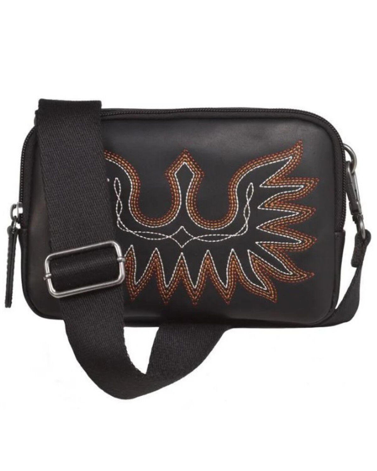Image #1 - Ariat Women's Casanova Belt Bag, Black, hi-res