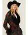 Image #2 - Show Me Your Mumu Women's Red Rose Long Coat, , hi-res