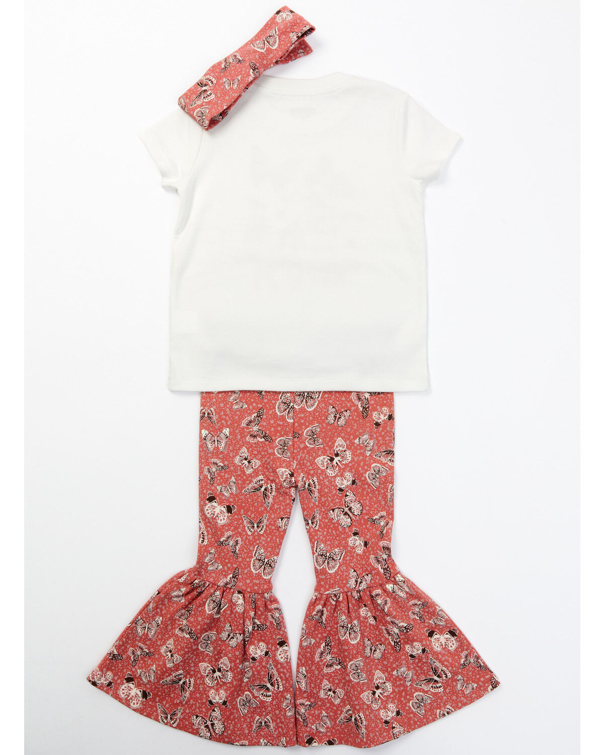 Image #5 - Shyanne Toddler Girls' Horse and Flower Pant Set - 3 Pieces, Red, hi-res