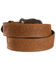 Image #2 - Tony Lama Women's Brown Layla Leather Belt, Brown, hi-res