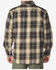 Image #2 - Carhartt Men's Hubbard Loose Fit Heavyweight Plaid Print Long Sleeve Flannel Shirt, Black, hi-res