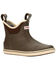 Image #1 - Xtratuf Men's 6" Ankle Deck Boots - Round Toe, Chocolate, hi-res