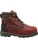 Ad Tec Men's 6" Tumbled Leather EH Work Boots - Steel Toe, Brown, hi-res