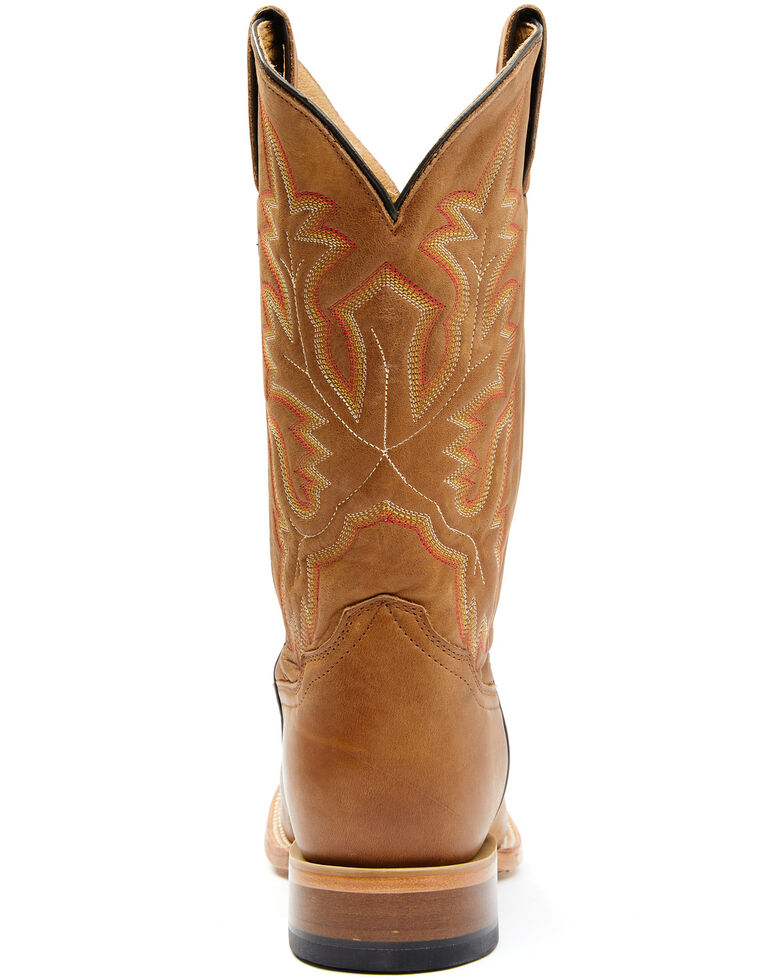 Cody James Men's Brown Stockman Cowboy Boots - Wide Square Toe, Brown, hi-res
