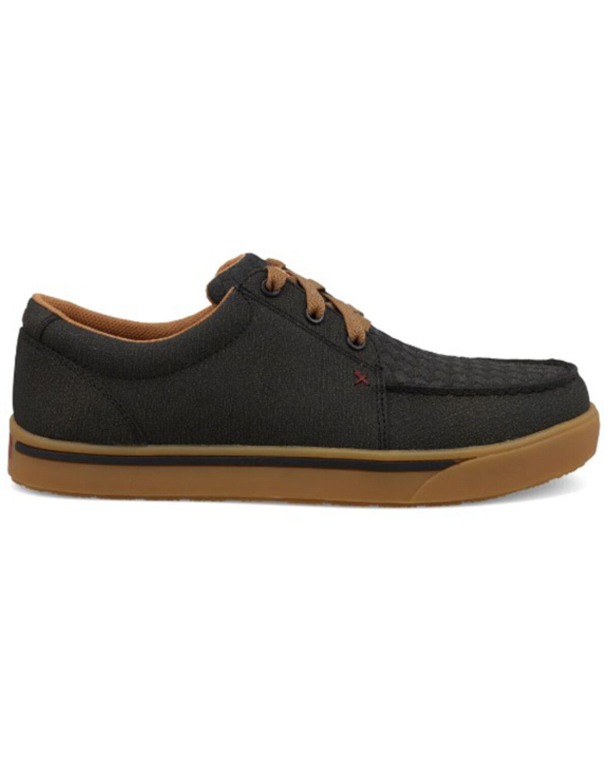 Image #2 - Twisted X Men's Work Kicks Lace-Up Shoes - Composite Toe, Charcoal, hi-res