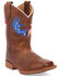 Image #1 - Dan Post Little Boys' Freedom Light Western Boots - Broad Square Toe, Tan, hi-res