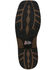 Justin Men's Waterproof Western Work Boots - Soft Toe, Chocolate, hi-res